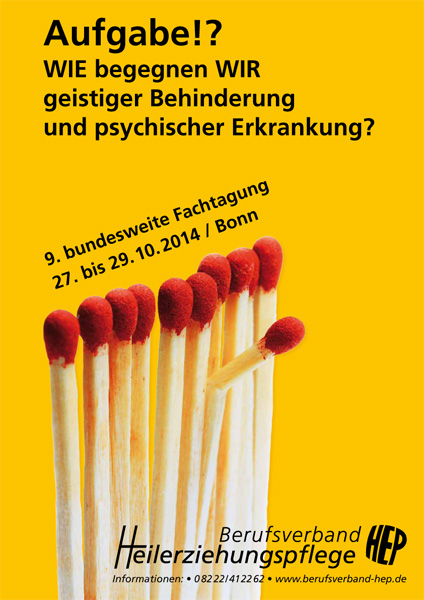 Plakat Fachtagung 2014 - Bonn